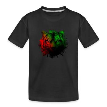Mauritania - Kids' Premium Organic T-Shirt - black - Front