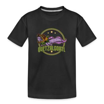 Quetzalcoatl Axolotl Mexique Divinité Aztèque - T-shirt bio Premium Enfant - noir - Devant