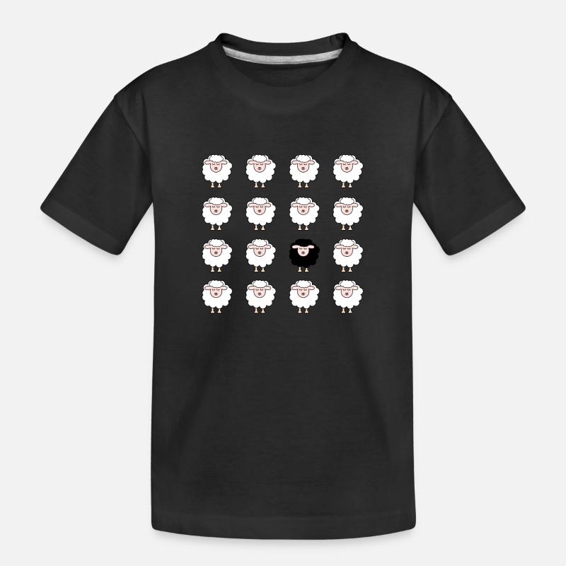 Mouton - T-shirt bio Premium Enfant - noir