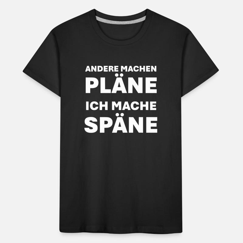Others make plans, I make chips Kids' Premium Organic T-Shirt