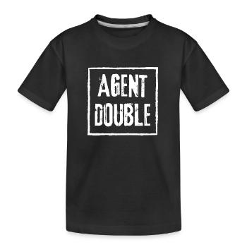 AGENT DOUBLE Grunge Rock - T-shirt bio Premium Enfant - noir - Devant