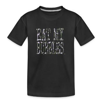 funny quote swim dad tshirts funny swimming - Kinder Premium Bio T-Shirt - Schwarz - Vorne