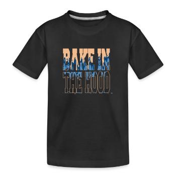 Chef choyé Cuisinier Chef Cool Chef Curry Happy - T-shirt bio Premium Enfant - noir - Devant