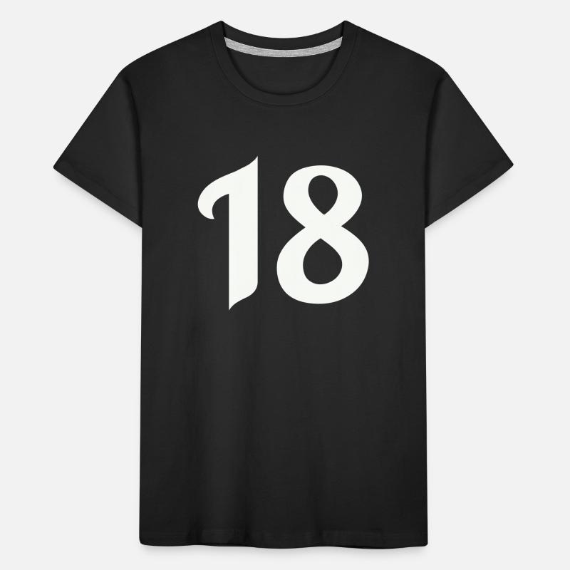 18 Kids' Premium Organic T-Shirt