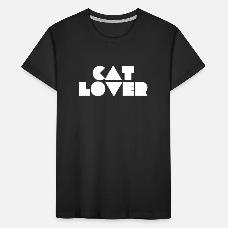 Amoureux des chats T-shirt bio Premium Enfant
