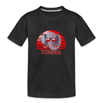 Tonga - T-shirt bio Premium Enfant - noir - Devant