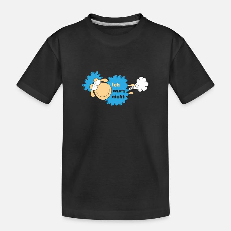 Schaaf wars nicht - Kinder Premium Bio T-Shirt - Schwarz