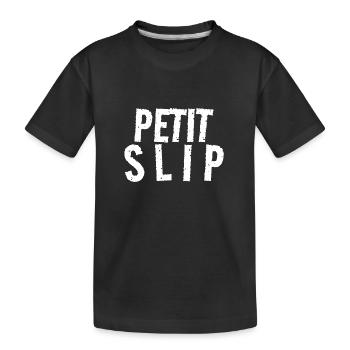 petit slip - T-shirt bio Premium Enfant - noir - Devant