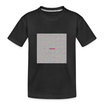Infinity Hallyday - Kids' Premium Organic T-Shirt - black - Front