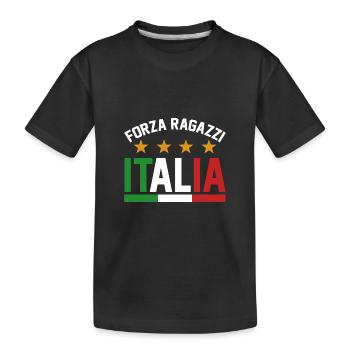 Italie Italien Italien Italie - T-shirt bio Premium Enfant - noir - Devant