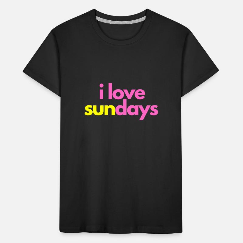 J’adore les dimanches ! - J’adore les dimanches ! T-shirt bio Premium Enfant