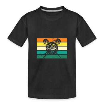 Darts player Darts - Kids' Premium Organic T-Shirt - black - Front