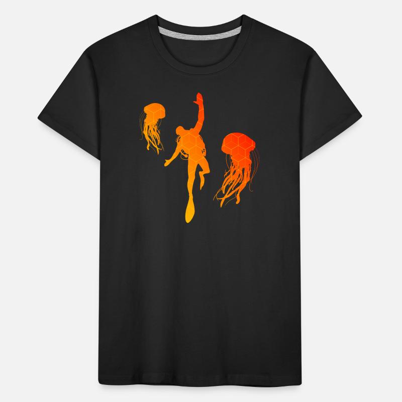 Plongeurs Plongée plongée Plongée plongée plongée libre T-shirt bio Premium Enfant