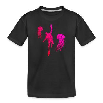 Scuba Divers Diving Scuba Diving Scuba Diver - Kids' Premium Organic T-Shirt - black - Front