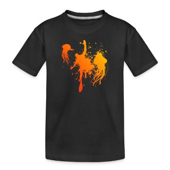 Scuba Diver Diving Diving Divers Hommes - T-shirt bio Premium Enfant - noir - Devant