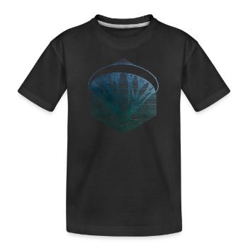 Paragleiter Paragleiten Parapente Gleitschirm - T-shirt bio Premium Enfant - noir - Devant