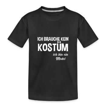 Jecken Carnival Carnival - Kids' Premium Organic T-Shirt - black - Front
