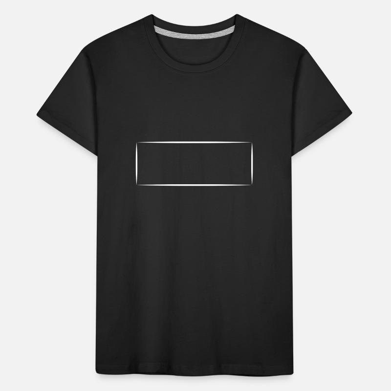 Shape Rectangle Square Kids' Premium Organic T-Shirt