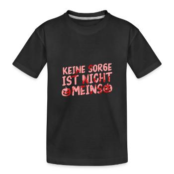 Costume d’Halloween Taché de Sang - T-shirt bio Premium Enfant - noir - Devant