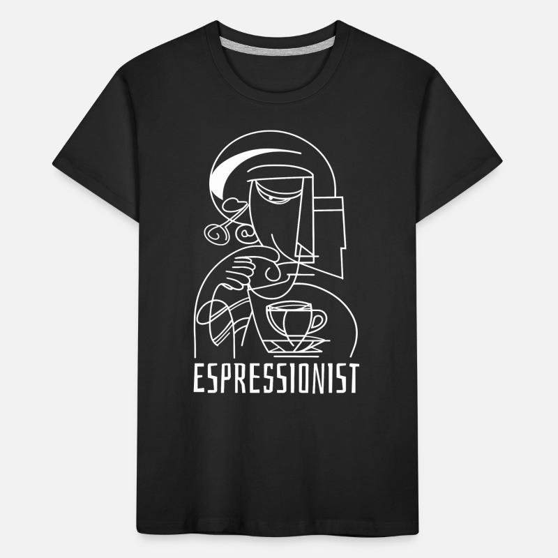 Espressionist - Espresso - Boisson au café T-shirt bio Premium Enfant