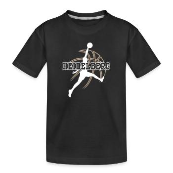 Heidelberg, ma ville ! - T-shirt bio Premium Enfant - noir - Devant