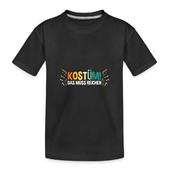Jecken Carnival Carnival - Kids' Premium Organic T-Shirt - black - Front