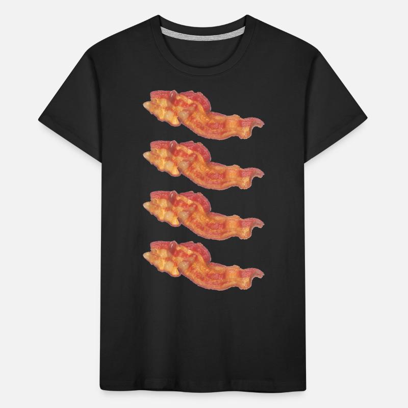 Bacon Bacon Bacon Kids' Premium Organic T-Shirt