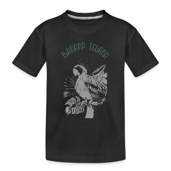perroquet - T-shirt bio Premium Enfant - noir - Devant