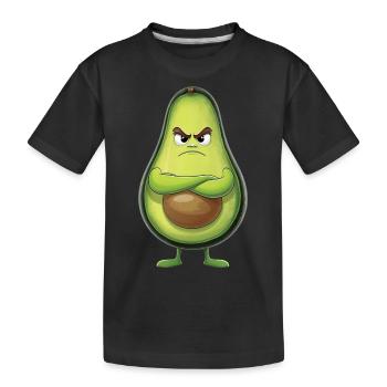 Avocat - T-shirt bio Premium Enfant - noir - Devant