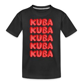 Cuba - T-shirt bio Premium Enfant - noir - Devant