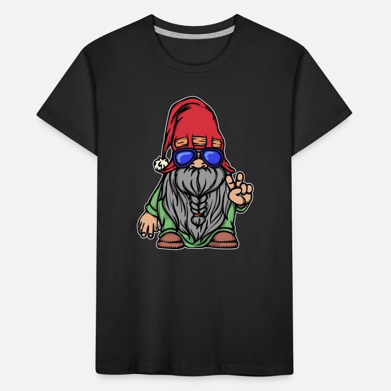 Bartfrisur Bart Bartwuchs Männlichkeit Bartträger Kinder Premium Bio T-Shirt