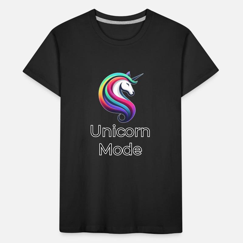 Explosion de couleurs de la mode licorne T-shirt bio Premium Enfant
