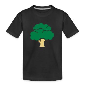 Arbre - T-shirt bio Premium Enfant - noir - Devant
