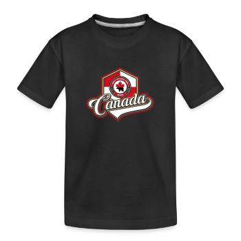 Canada - T-shirt bio Premium Enfant - noir - Devant