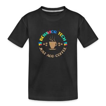 Thérapeute comportementaliste Thérapeute - T-shirt bio Premium Enfant - noir - Devant
