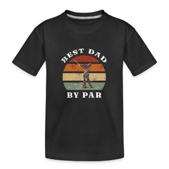 Golf Golfeurs Golfeurs - T-shirt bio Premium Enfant - noir - Devant