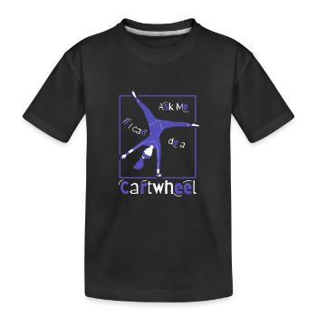 Gymnastics Gymnastics Gymnasts - Kids' Premium Organic T-Shirt - black - Front