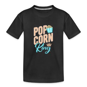 Pop-corn - T-shirt bio Premium Enfant - noir - Devant