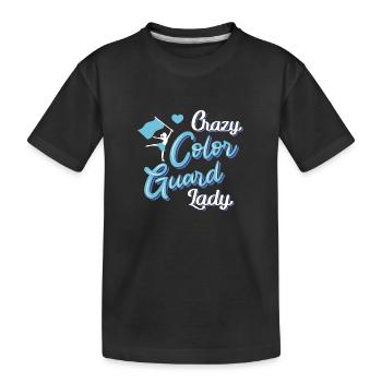 Color Guard - Kinder Premium Bio T-Shirt - Schwarz - Vorne