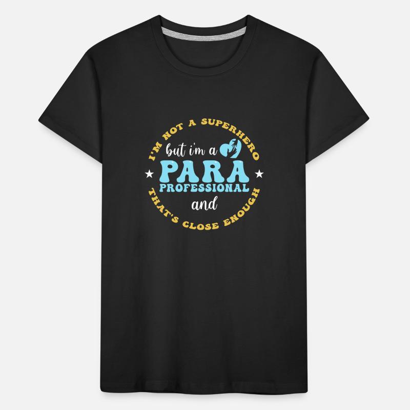 Paraprofessional Kinder Premium Bio T-Shirt