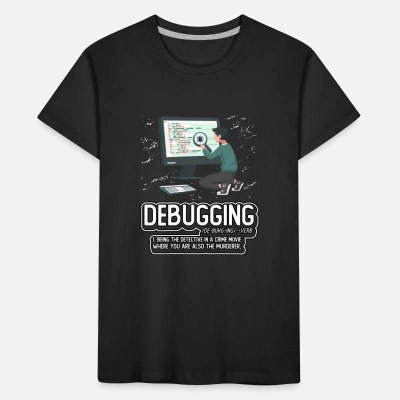 Debuggen Kinder Premium Bio T-Shirt