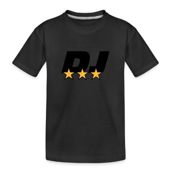 DJ ! - T-shirt bio Premium Enfant - noir - Devant