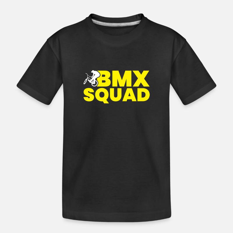 BMX - Squad - Kinder Premium Bio T-Shirt - Schwarz