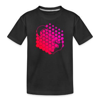 Kitesurf Kitesurf Kitesurfer Hommes Kitesurf - T-shirt bio Premium Enfant - noir - Devant