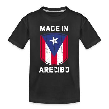 Porto Rico - T-shirt bio Premium Enfant - noir - Devant