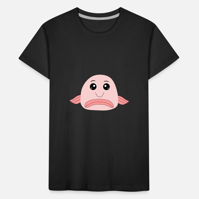Blobfish fish comic ugly fish Kids' Premium Organic T-Shirt