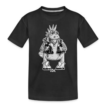 Casimir was a punk - T-shirt bio Premium Enfant - noir - Devant