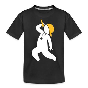Hiphop Rapper - T-shirt bio Premium Enfant - noir - Devant