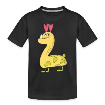 Monstres - T-shirt bio Premium Enfant - noir - Devant