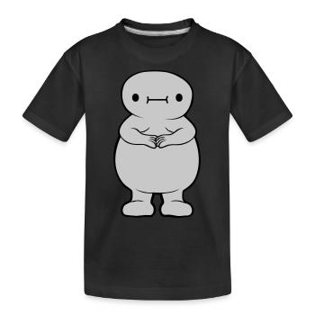 Sac épais de graisse sucrée - T-shirt bio Premium Enfant - noir - Devant